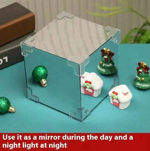 DIY Desktop Christmas Night Light – USB LED Festive Lamp