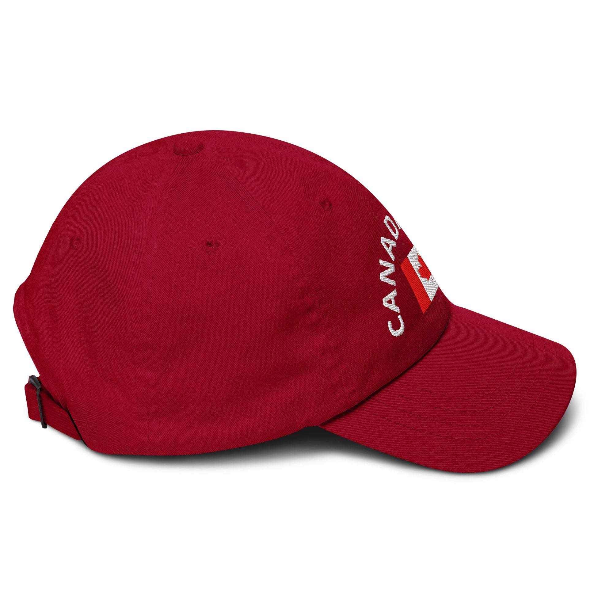 Canada First Hat – Adjustable Curved Visor| Your partner for Canadian Pride