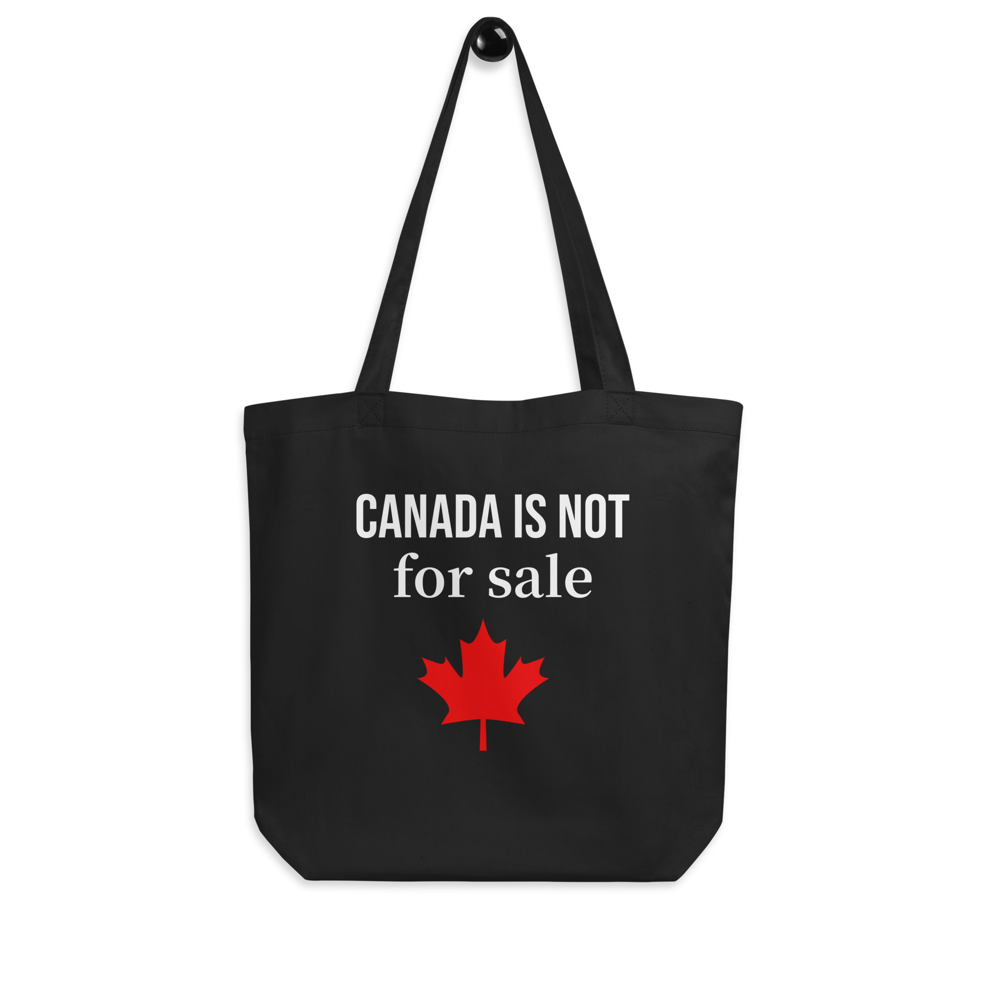 Canada Is Not for Sale bag |Show your Canadian pride |Canada is Not for Sale Organic Cotton Tote Bag, Eco-Friendly Shopping Bag, Spacious Reusable Grocery Bag, 30 lbs Capacity, Stylish & Durable