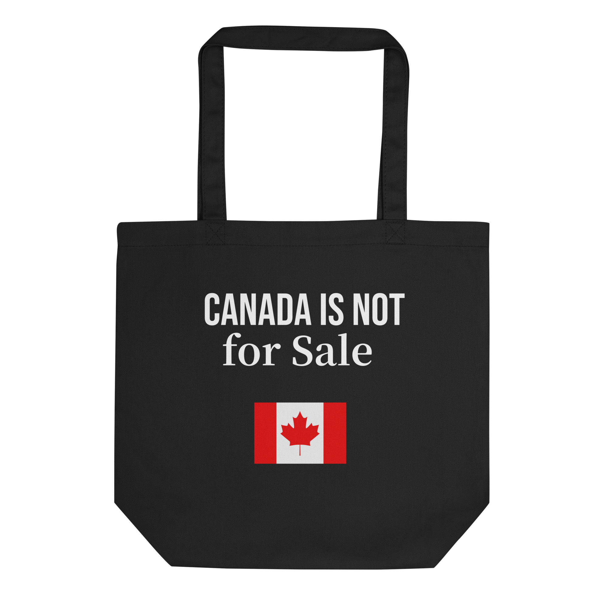 Canada Is Not for Sale bag |Show your Canadian pride |Canada is Not for Sale Organic Cotton Tote Bag, Eco-Friendly Shopping Bag, Spacious Reusable Grocery Bag, 30 lbs Capacity, Stylish & Durable