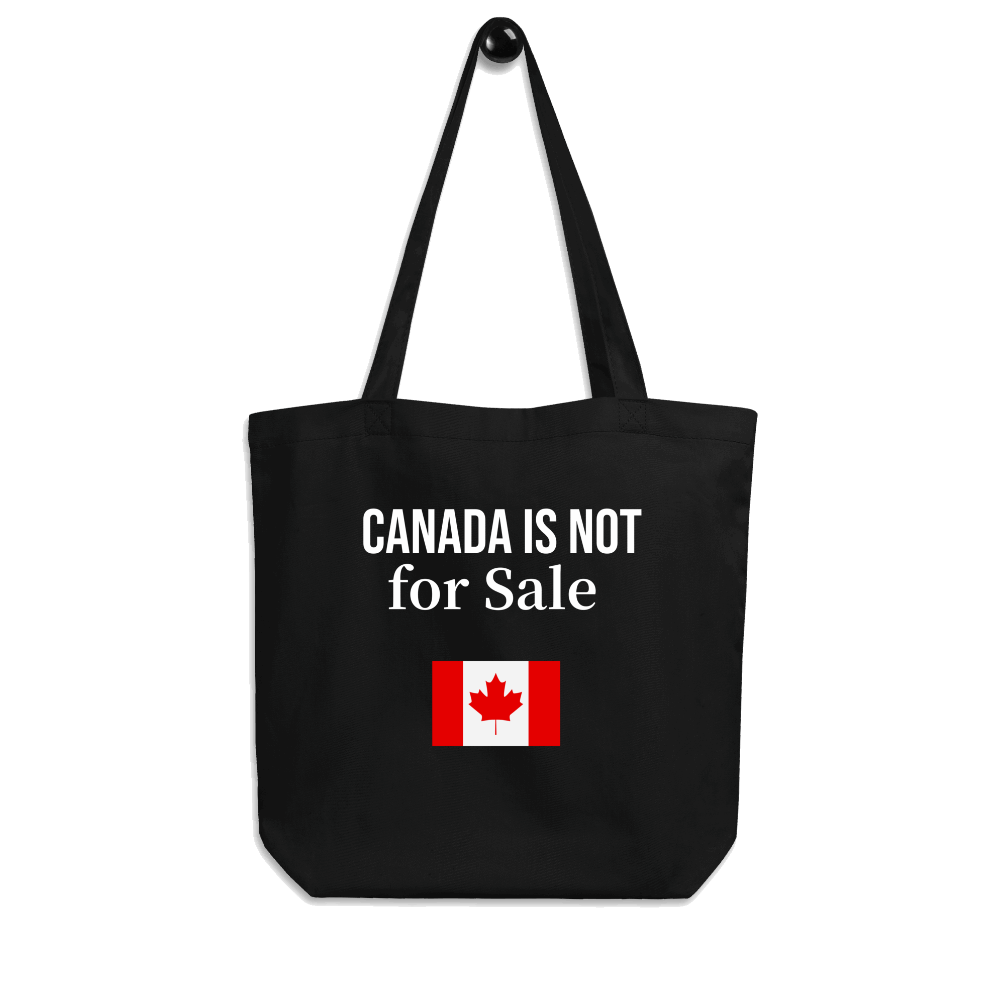 Canada Is Not for Sale bag |Show your Canadian pride |Canada is Not for Sale Organic Cotton Tote Bag, Eco-Friendly Shopping Bag, Spacious Reusable Grocery Bag, 30 lbs Capacity, Stylish & Durable
