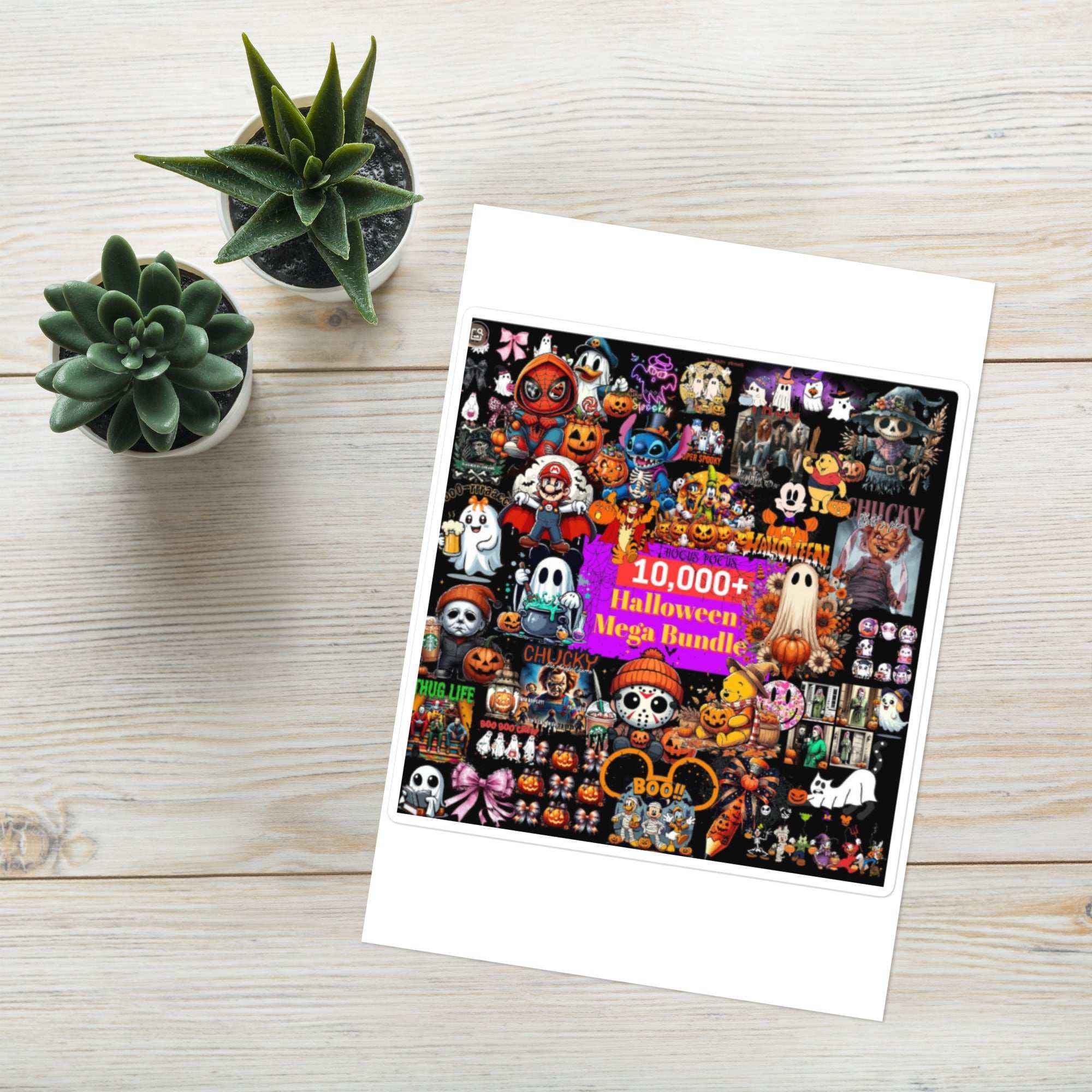 Halloween Mega Bundle Retro Spooky Sticker Pack