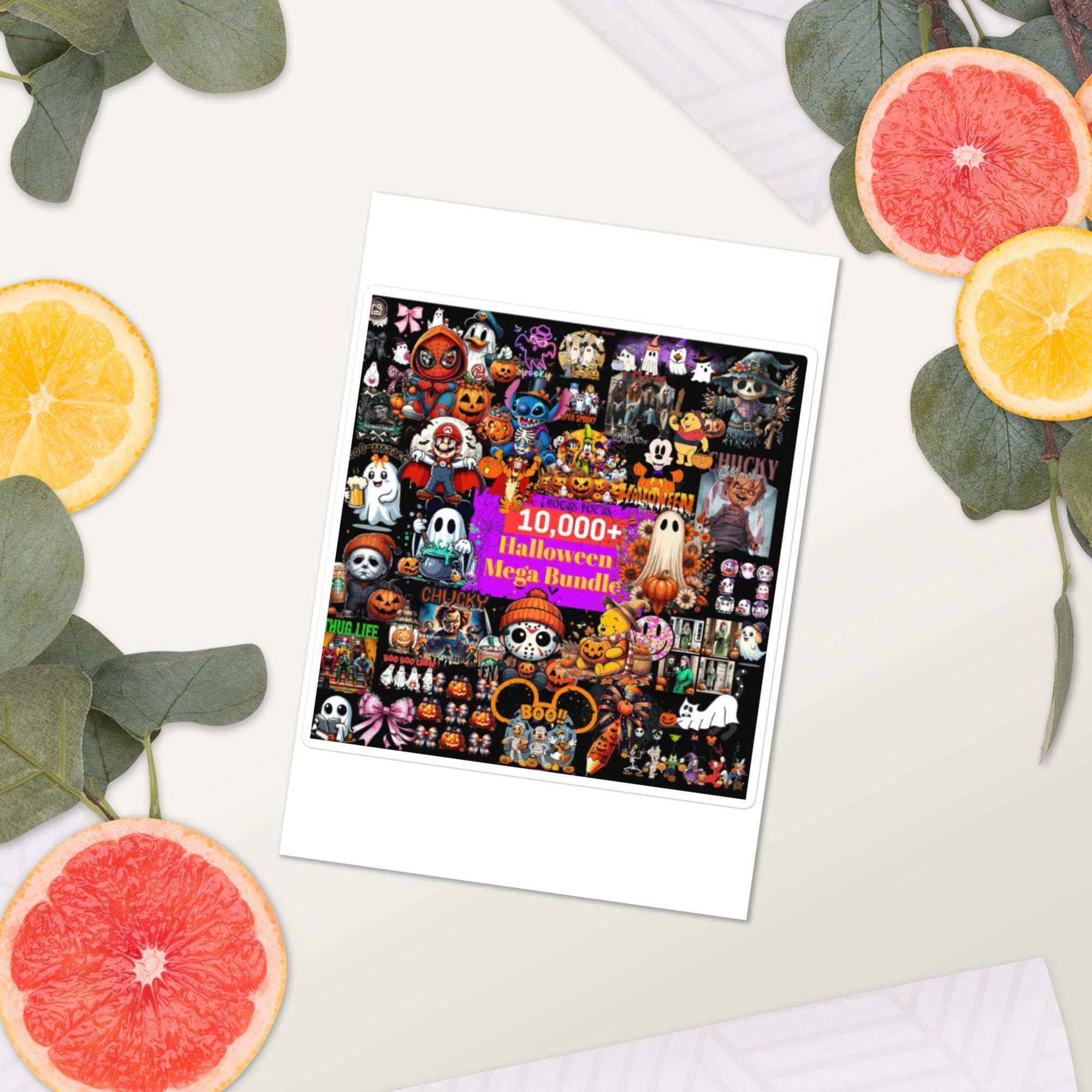 Halloween Mega Bundle Retro Spooky Sticker Pack