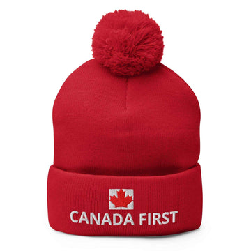 CANADA FIRST|Pom-Pom Beanie