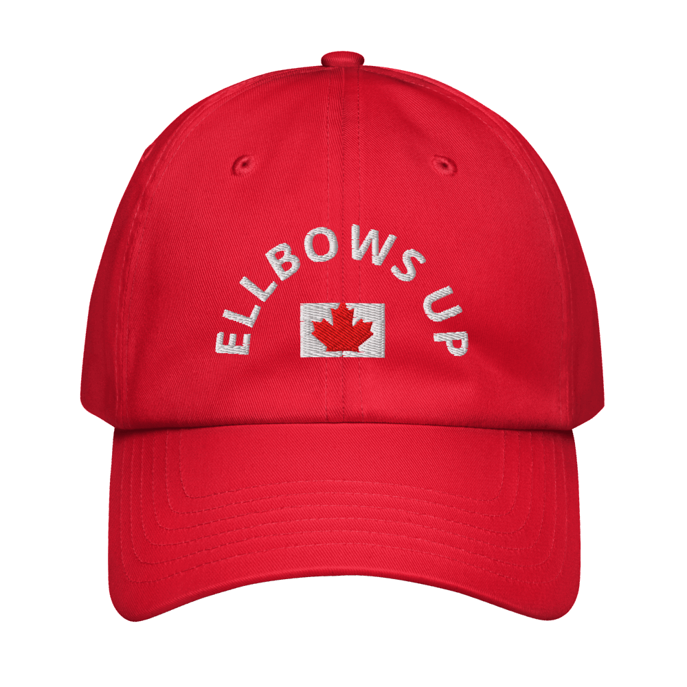 Elbows Up – Canada Hat | Stylish Adjustable Cotton Pride Cap