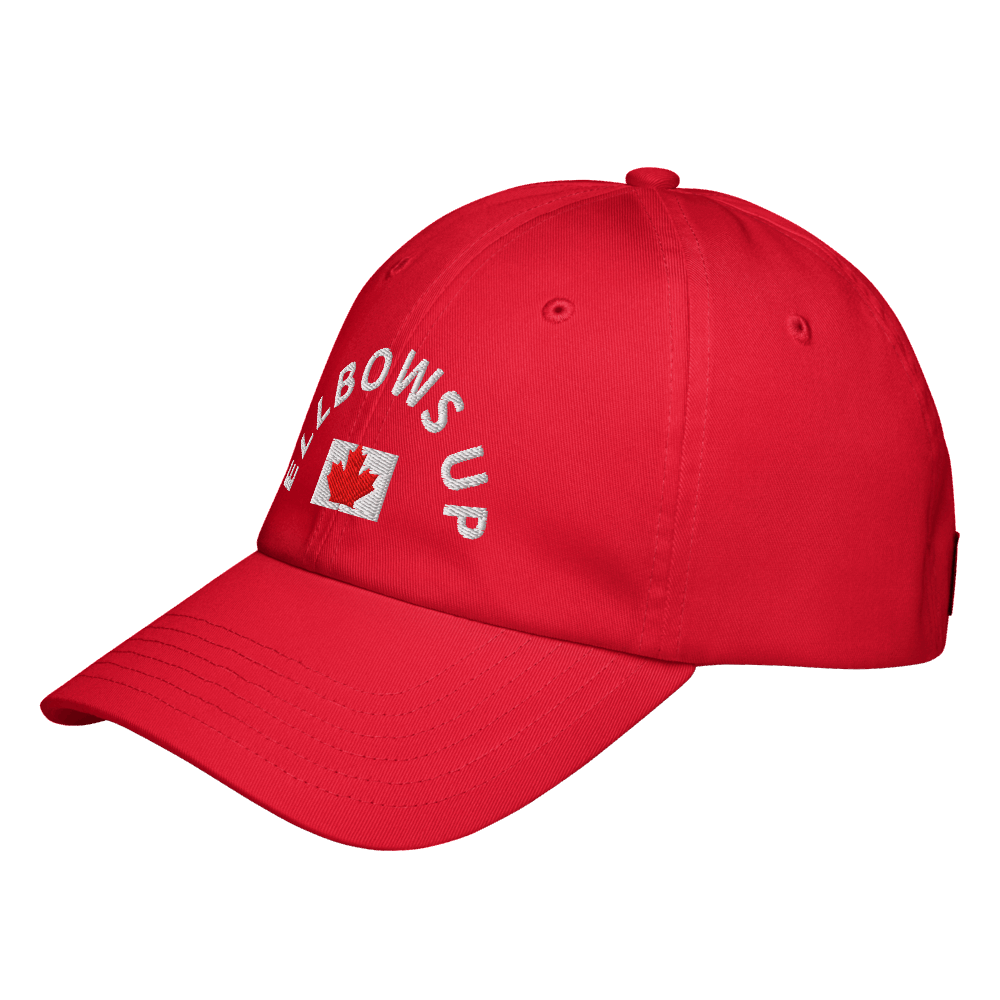 Elbows Up – Canada Hat | Stylish Adjustable Cotton Pride Cap