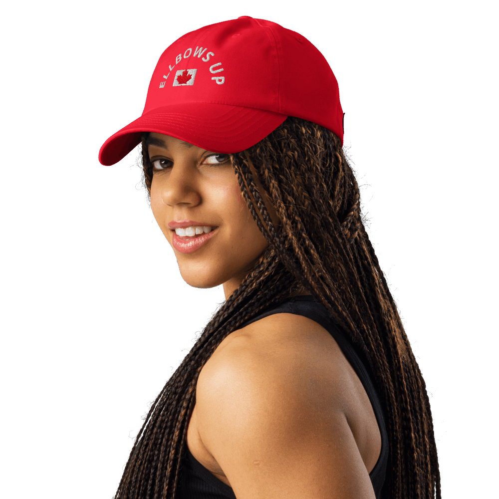 Elbows Up – Canada Hat | Stylish Adjustable Cotton Pride Cap