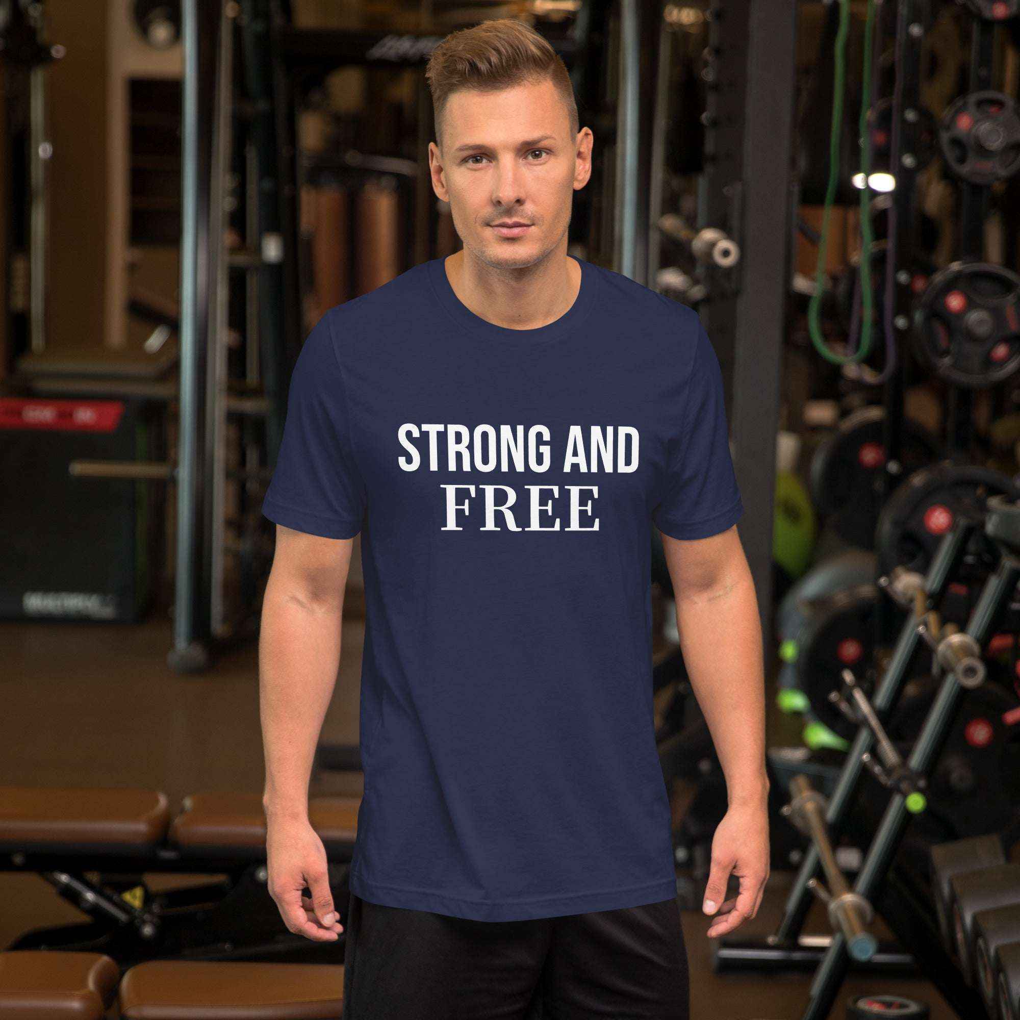 STRONG AND FREE | Premium Cotton T-Shirt