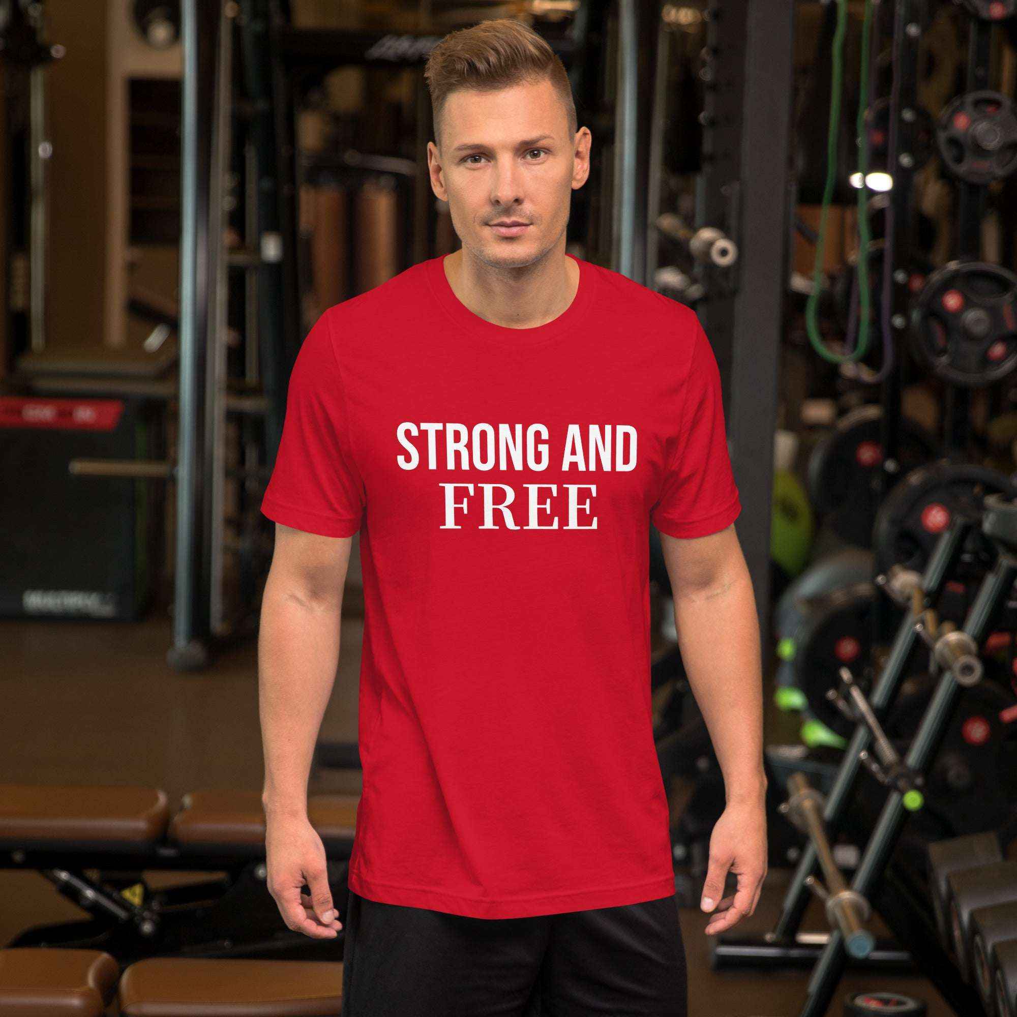 STRONG AND FREE | Premium Cotton T-Shirt