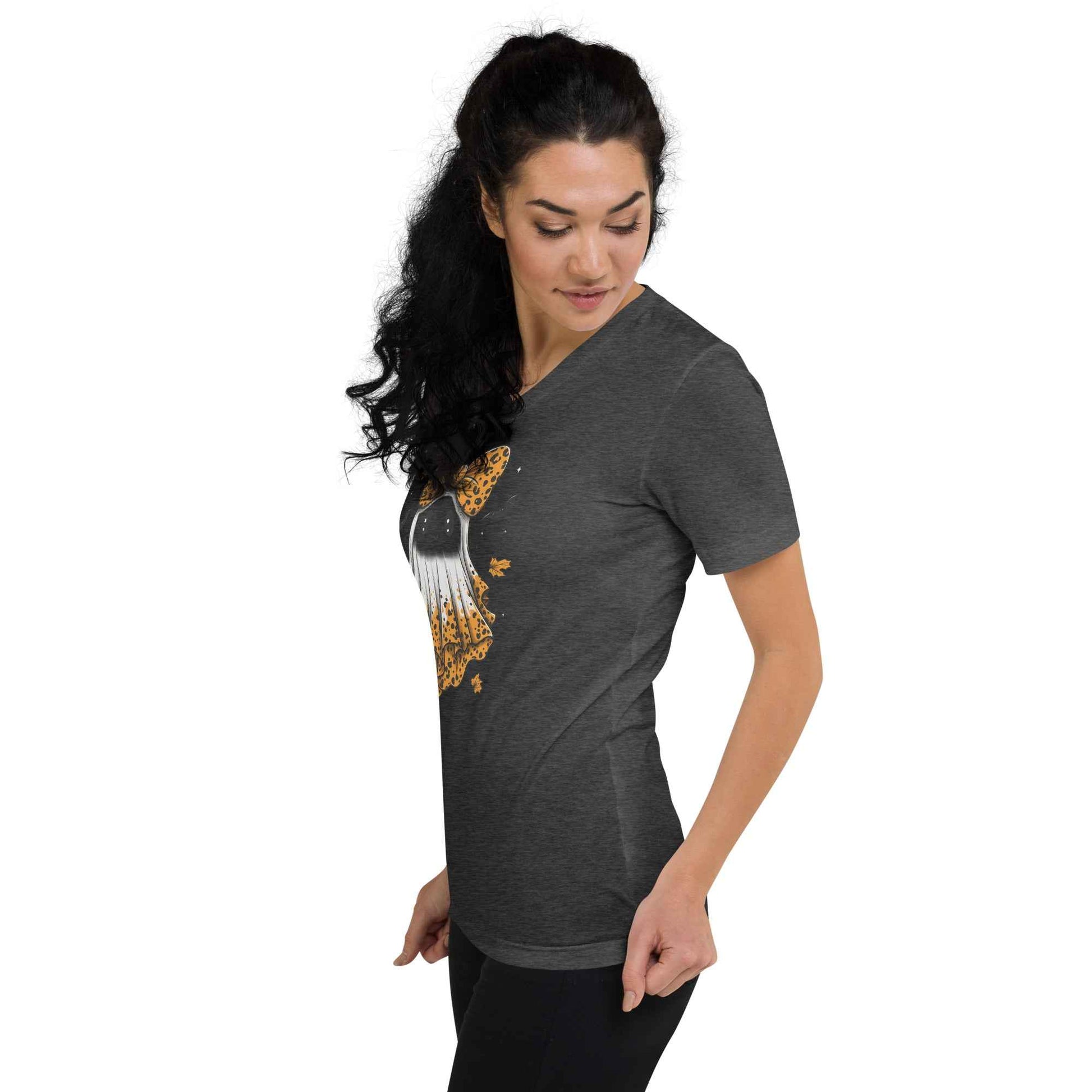 Preppy Ghost Boo | Leopard Spooky Coquette, Leopard Ghost, Halloween, Fall, Trendy Halloween, Pumpkin