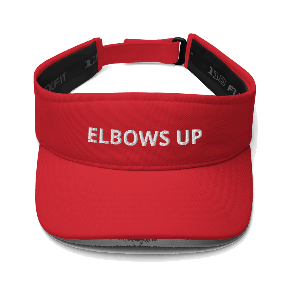Elbows Up Hat Visor| Pride with style