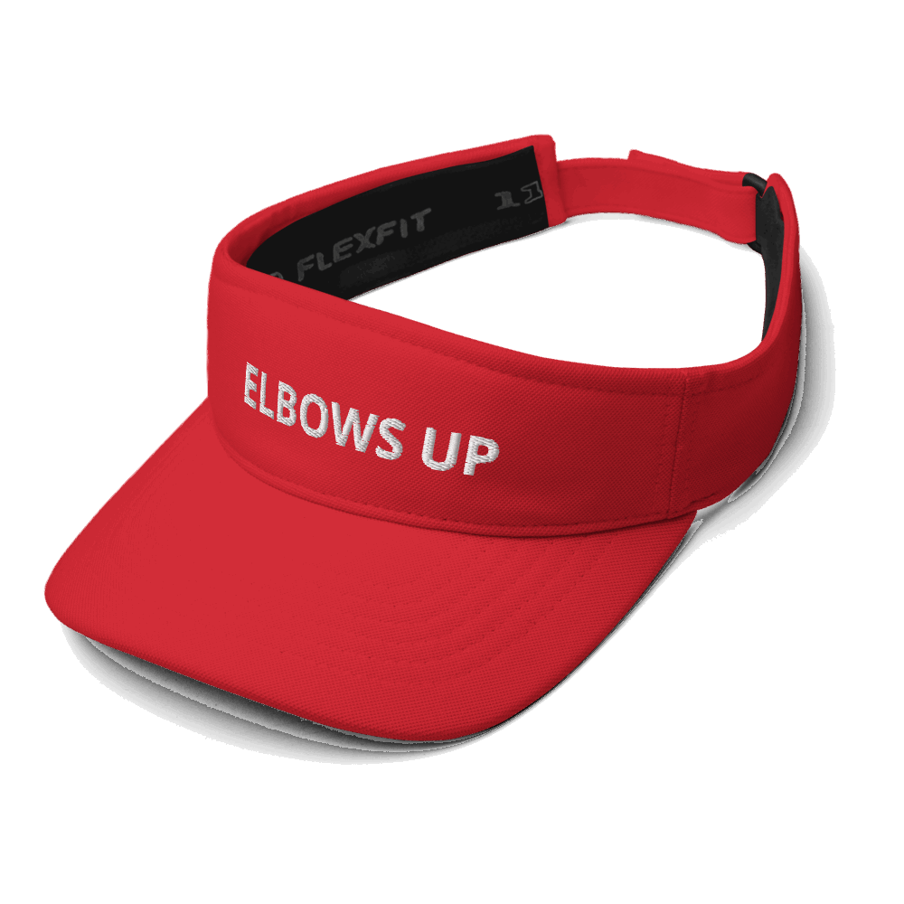 Elbows Up Hat Visor| Pride with style