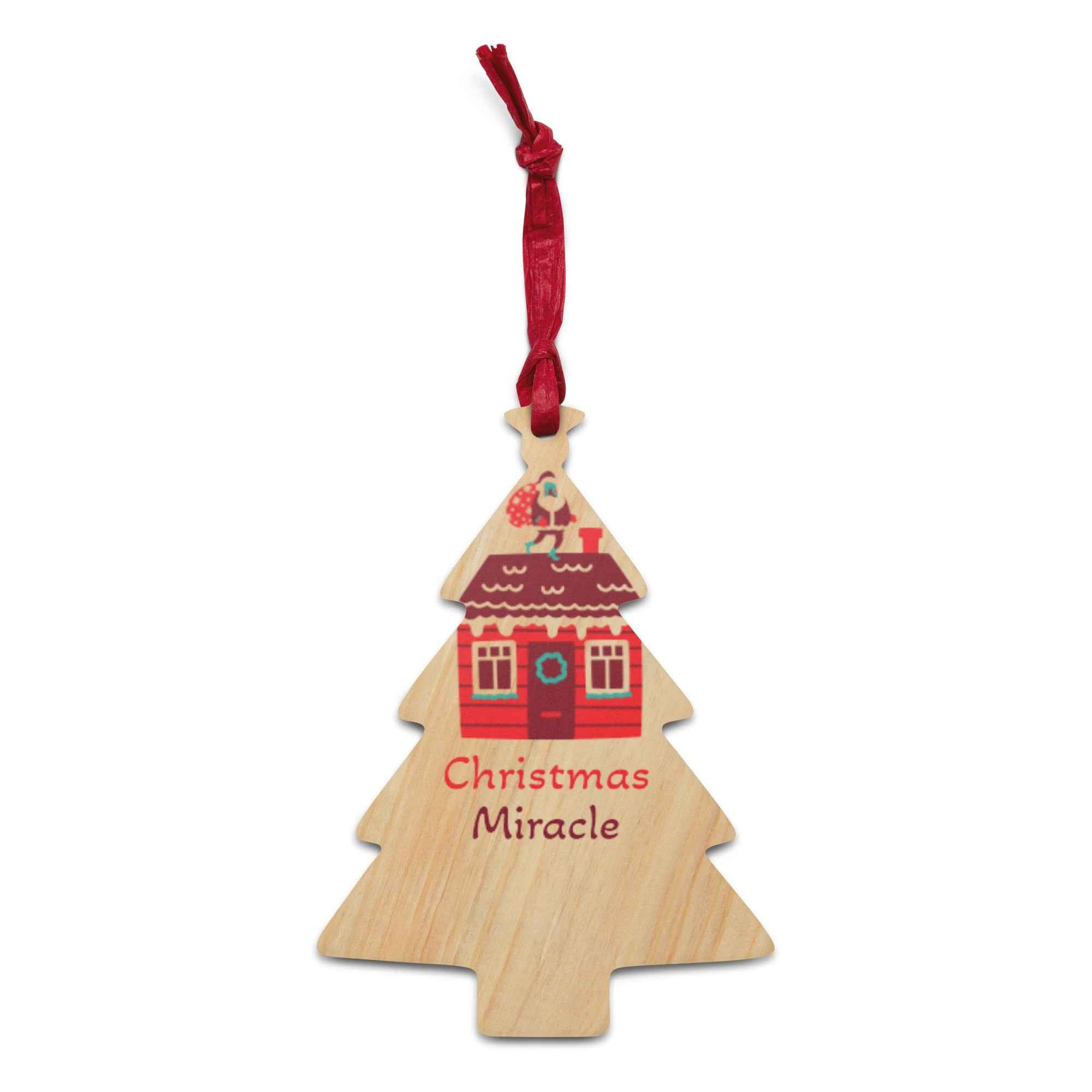 Christmas Decorations Wooden ornaments
